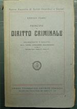 Principii di diritto criminale