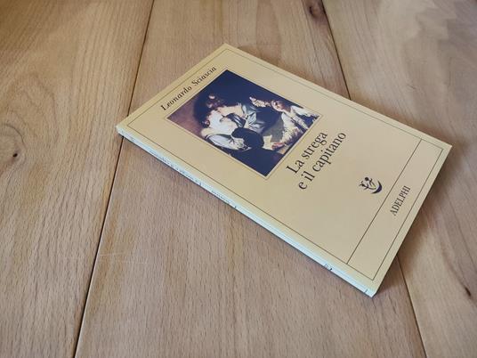 La strega e il capitano - Leonardo Sciascia - copertina