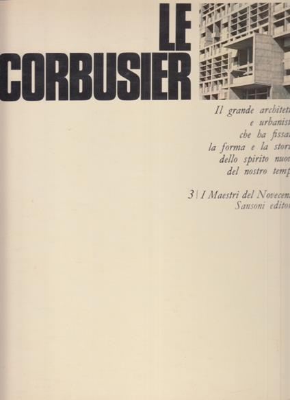 Le Corbusier - Carlo Cresti - copertina