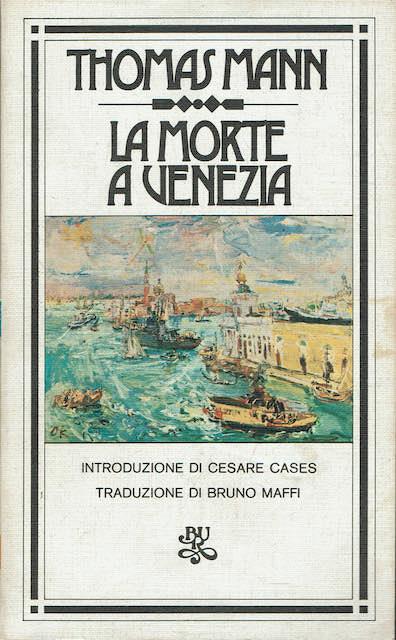 La morte a Venezia - Thomas Mann - copertina
