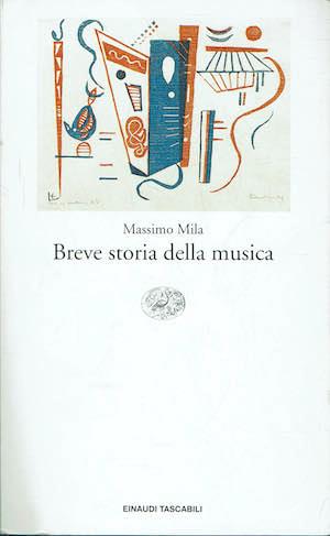 Breve storia della musica - Massimo Mila - copertina