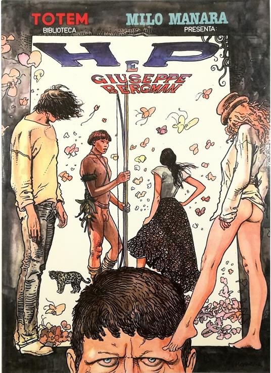 HP e Giuseppe Bergman - Milo Manara - copertina