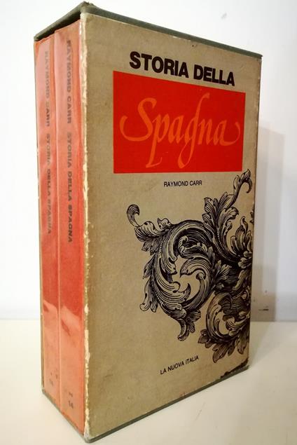 Storia della Spagna 1808-1939 - completa in 2 voll. in cofanetto editoriale - Raymond Carr - copertina