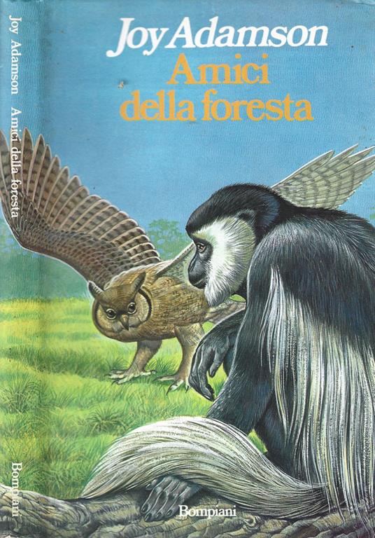 Amici della foresta - Joy Adamson - copertina