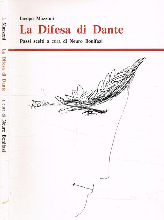 La difesa di Dante - Iacopo Mazzoni - copertina