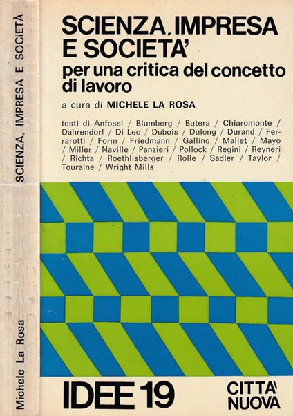 Scienza, impresa e società - copertina
