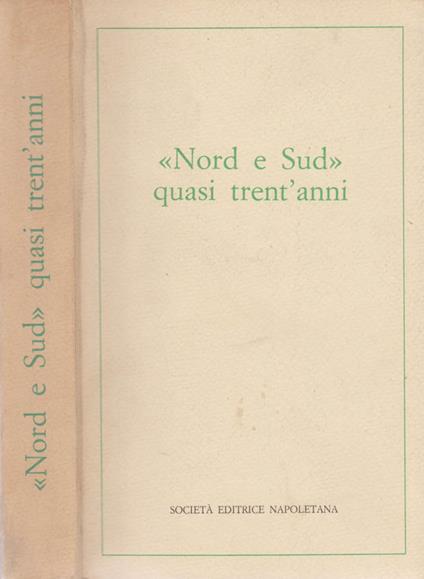 Nord e Sud quasi trent'anni - copertina