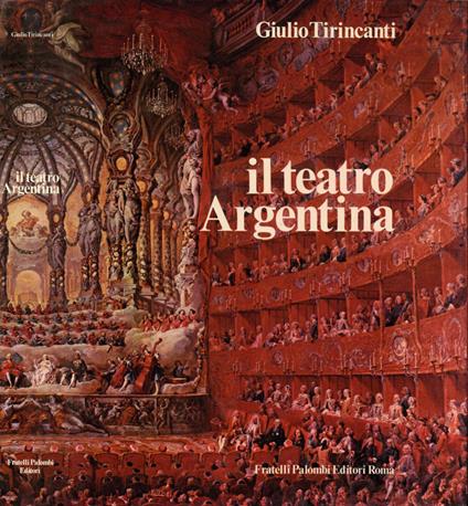Il Teatro Argentina - copertina