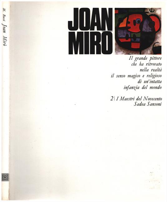 Joan Miro - Mario Bucci - copertina