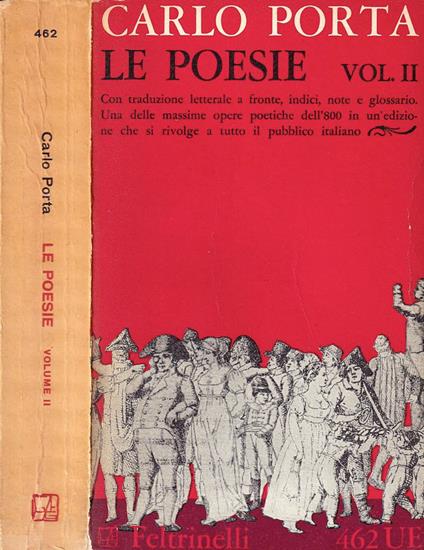Le poesie - Carlo Porta - copertina