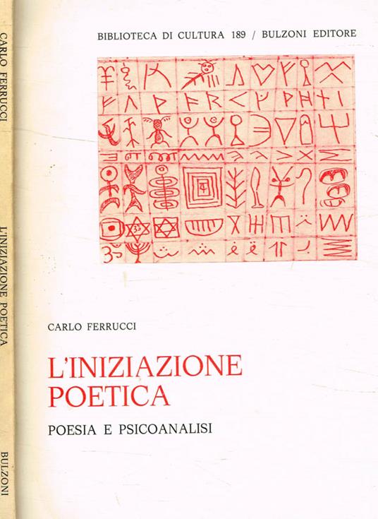 L' iniziazione poetica - Carlo Ferrucci - copertina
