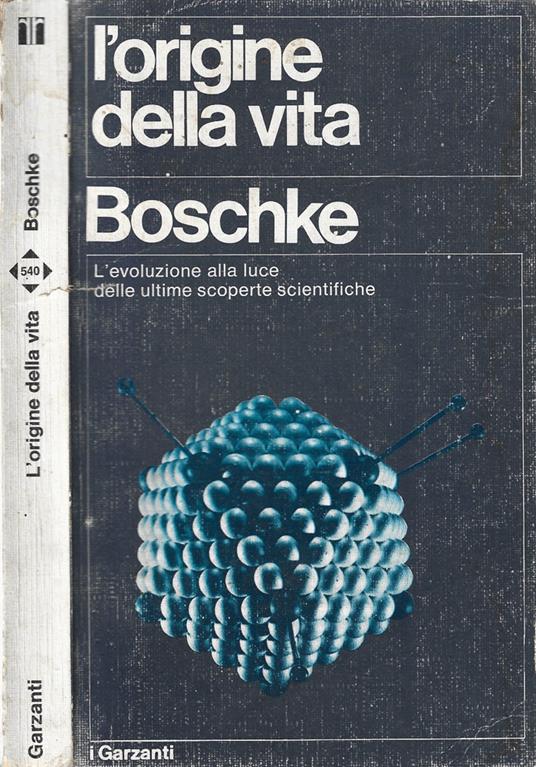 L' origine della vita - copertina