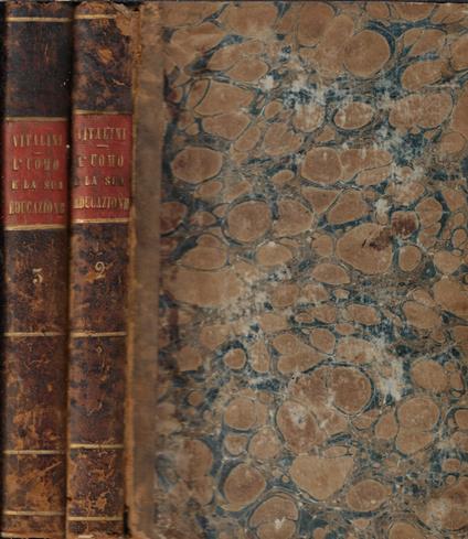 L' uomo e la sua educazione Vol. 2-3 - Carlo Vitalini - copertina