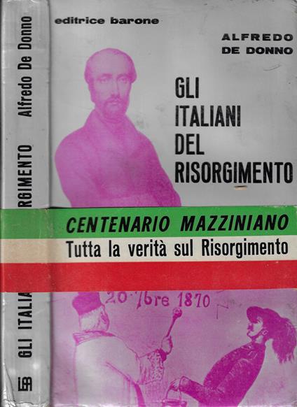 Gli italiani del Risorgimento - Alfredo De Donno - copertina