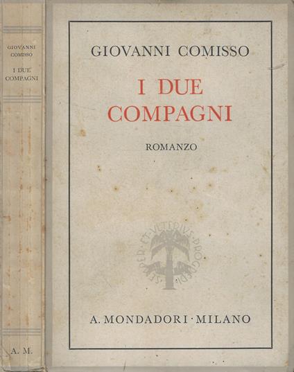 I due compagni - Giovanni Comisso - copertina