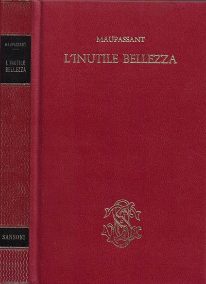 L' inutile bellezza - Guy de Maupassant - copertina