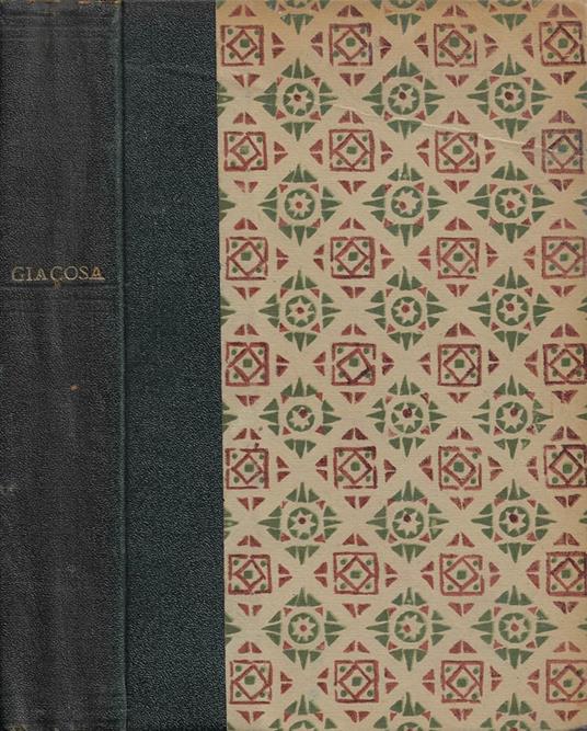 Diritti dell'Anima (Commedia in un atto in prosa) - Tristi Amori (Commedia in tre atti in prosa) - Giuseppe Giacosa - copertina