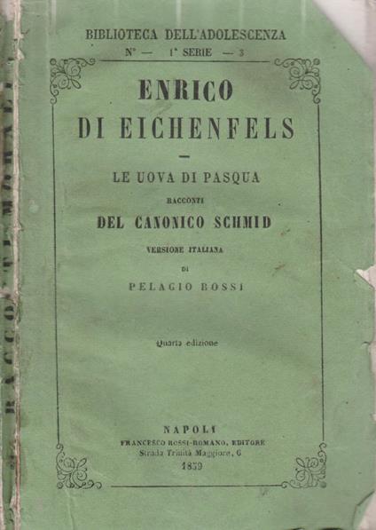 Le uova di Pasqua - copertina