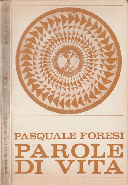 Parole di vita - Pasquale Foresi - copertina