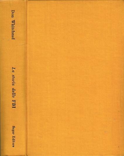 La storia dello FBI - Don Whitehead - copertina