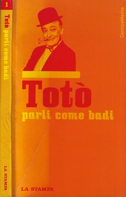 Parli come badi - Totò - copertina