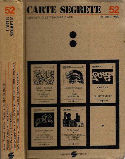 Carte segrete - copertina