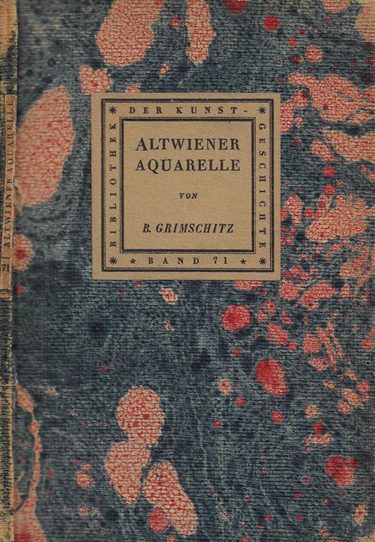 Altwiener Aquarelle - copertina