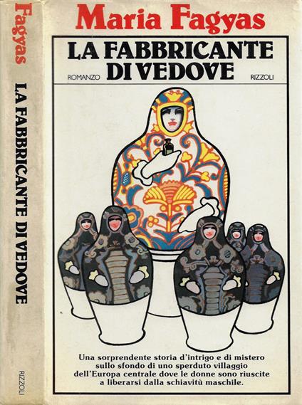 La fabbricante di vedove - Maria Fagyas - copertina