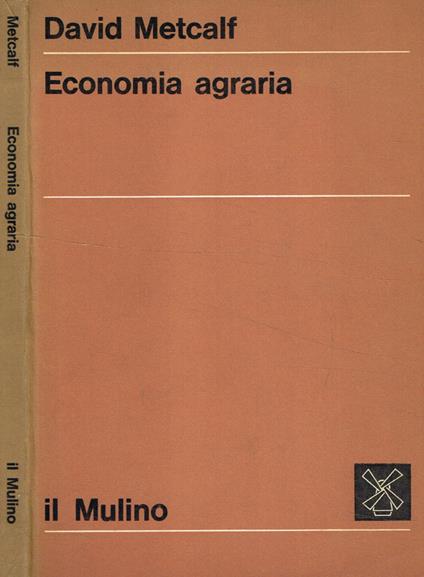 Economia agraria - copertina
