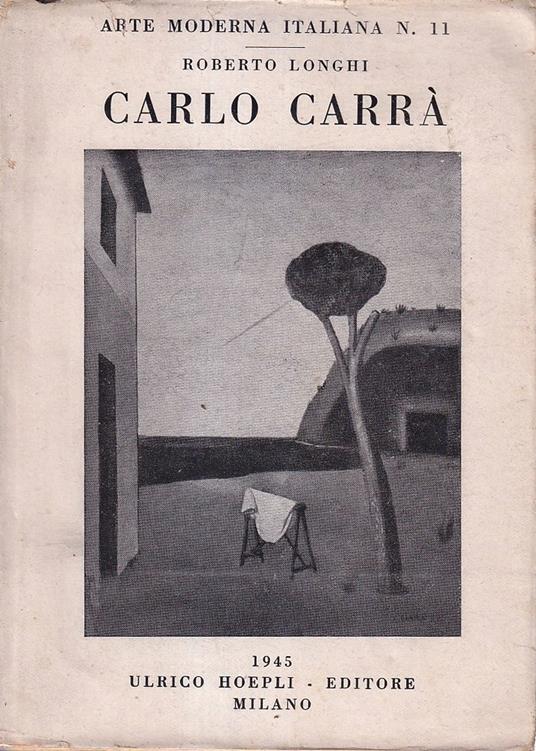 Carlo Carrà - Roberto Longhi - copertina