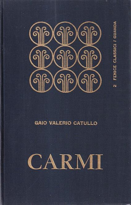 Carmi - G. Valerio Catullo - copertina