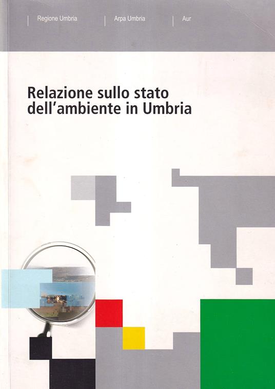Relazione sullo stato dell'ambiente in Umbria - copertina