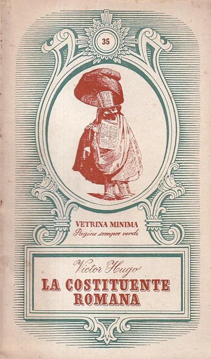La costituente romana - Victor Hugo - copertina