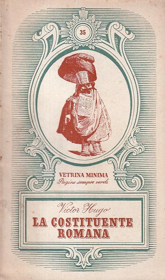 La costituente romana - Victor Hugo - copertina