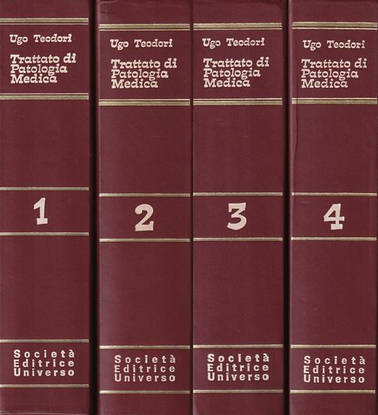 Trattato di patologia medica (4 volumi) - copertina