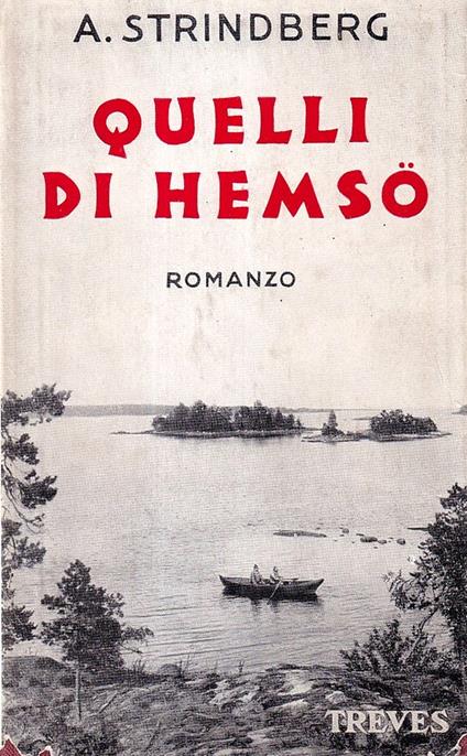 Quelli di Hemso - August Strindberg - copertina