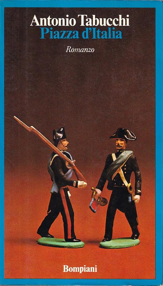 Piazza d'Italia - Antonio Tabucchi - copertina