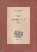 Saggi di economia rurale