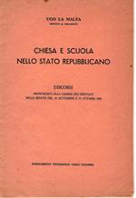 Chiesa e Scuola Nello Stato Repubblicano
