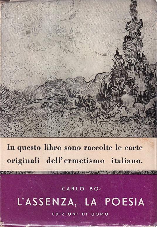 L' assenza, la poesia - Carlo Bo - copertina