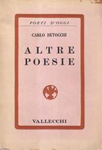 Altre Poesie