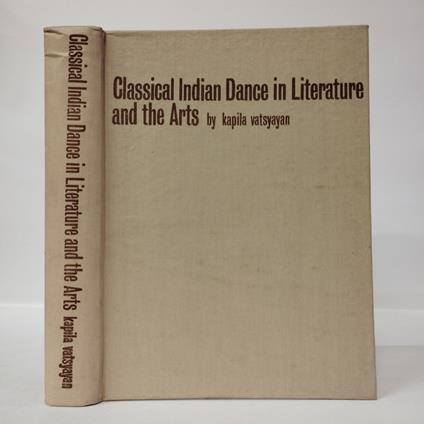 Classical Indian dance in literature and the arts - copertina