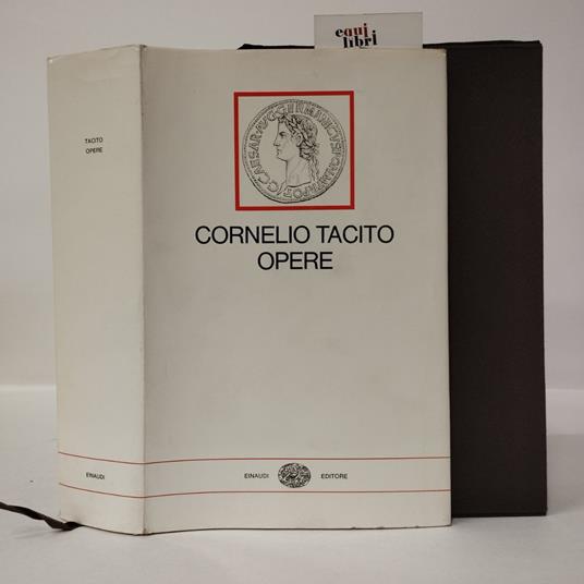 Opere - P. Cornelio Tacito - copertina