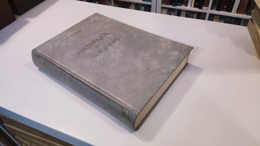 Historique de la Vallee d'Aoste - copertina