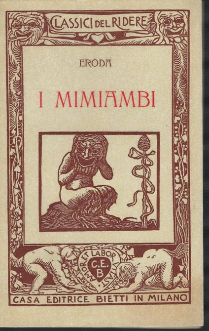 I Mimiambi - Eronda - copertina