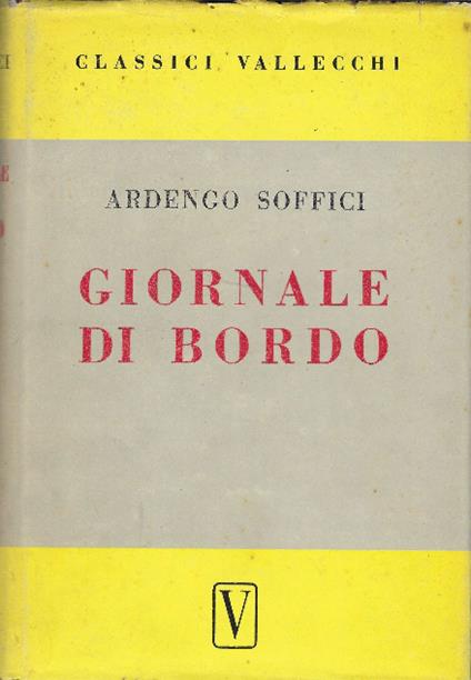 Giornale Di Bordo - Vittorio Vidali - copertina