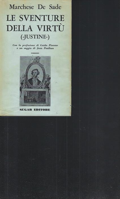 Le Sventure Della Virtù ( "Justine") - François de Sade - copertina