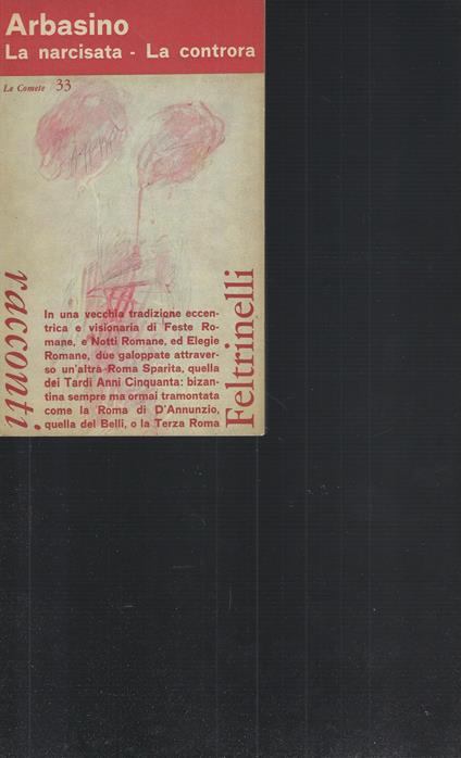 La Narcisata -La Controra - Alberto Arbasino - copertina