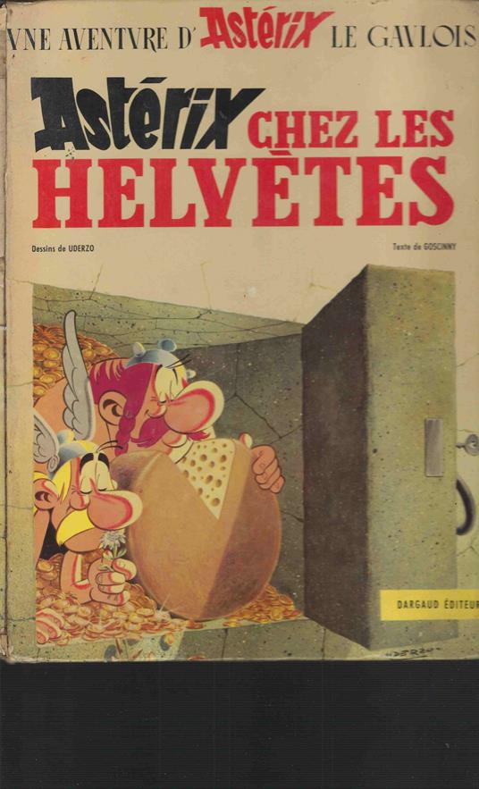 Asterix chez les Hevetes - copertina