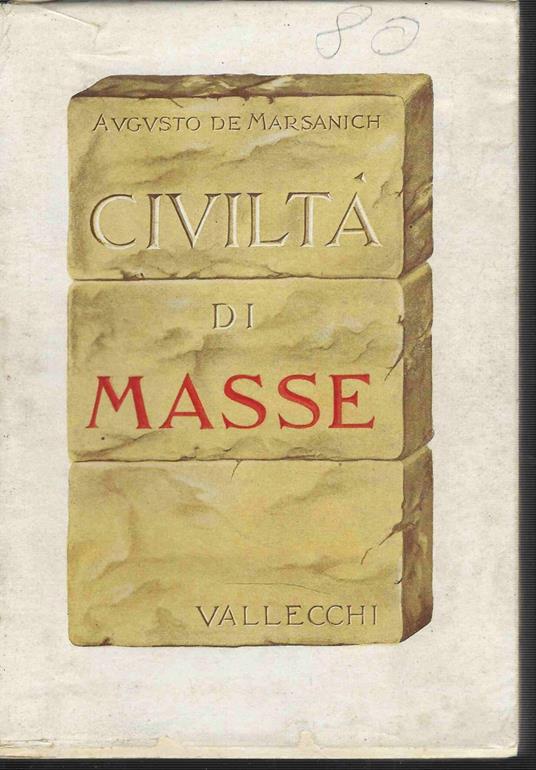 Civiltà di Masse - copertina